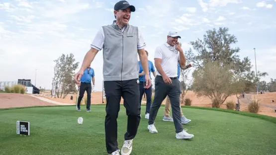 Spencer golfing with your CEO